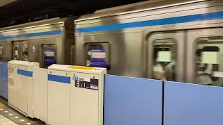 都営三田線6300系発車シーン　in目黒駅