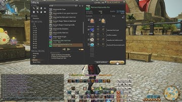 FFXIV - Polished Adamantite File 100% HQ Pocket Method