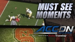 Crazy Plays! GT's Kick Int, Fumble, Then Pick 6 | ACC Must See Moment