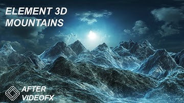 Element 3D Tutorial: Mountains