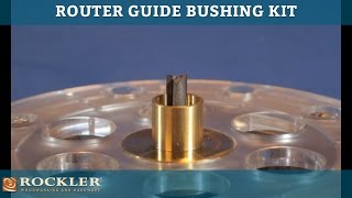 Rockler Router Guide Bushing Kit