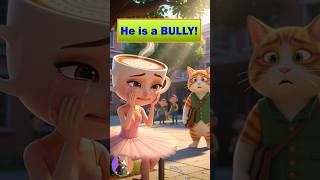 BALLERINA CAPPUCINA was Bullied But Dope Lit Cat Put A Stop To It  #shorts