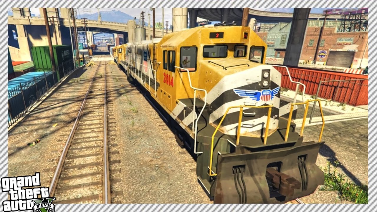 Gta 5 Real Life Mod #8 - The Ultimate Train Improvement Mod!! (Extra Long Train  Mod) - Youtube