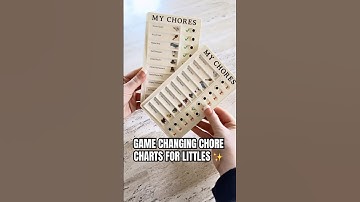 Chore charts for the win! #amazonfinds #motherhoodtips #momhacks #chorecharts