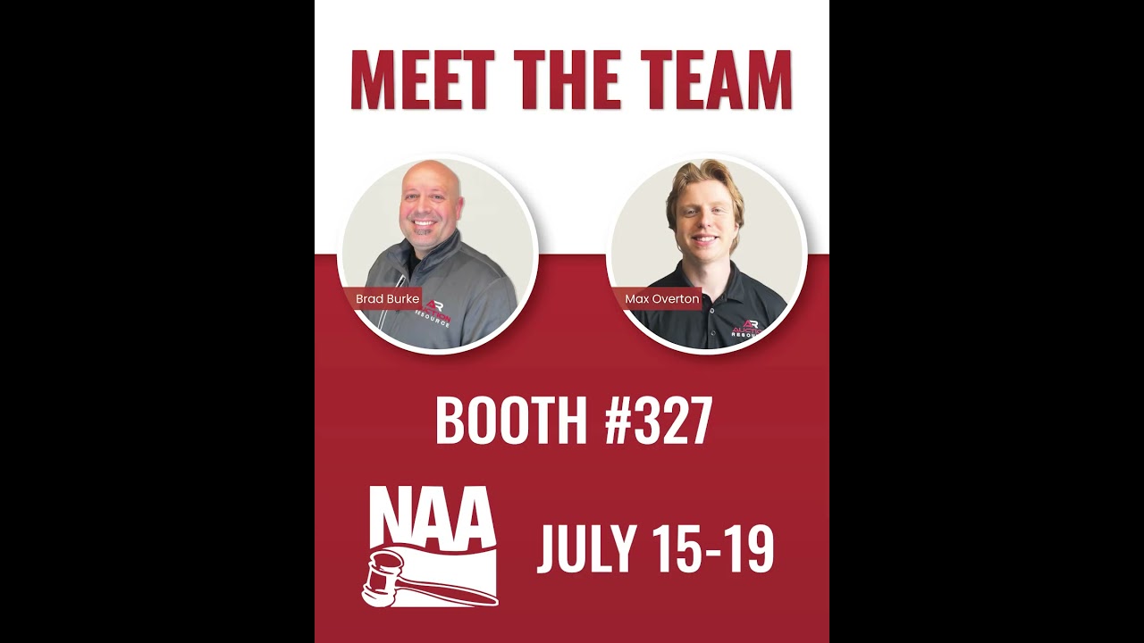 Heading to NAA 2025? Visit Auction Resource at Booth 327! | Auction Marketing That Works