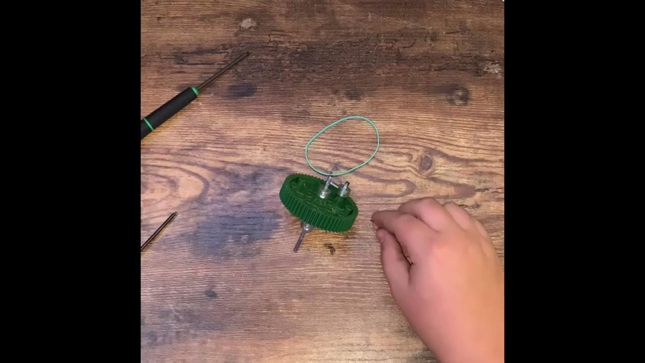 Vex spin up Flywheel custom ratchet build tutorial YouTube