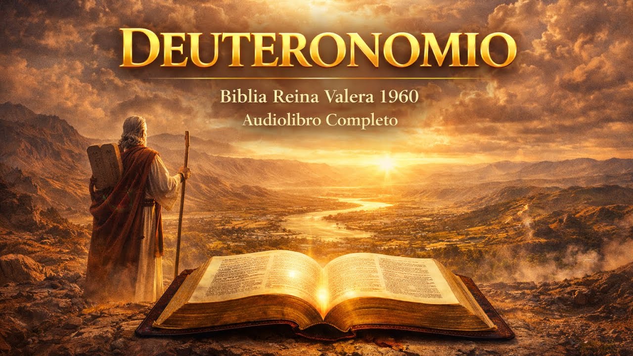 DEUTERONOMIO Completo – Biblia en Audio Reina Valera 1960 (RV60) | Antiguo Testamento
