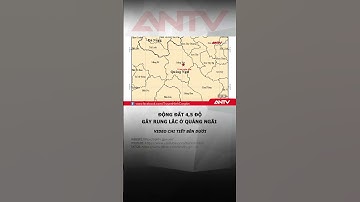 Rạng sáng nay, động đất 4,5 độ gây rung lắc ở Quảng Ngãi #antv #shorts #thoisu #dongdat