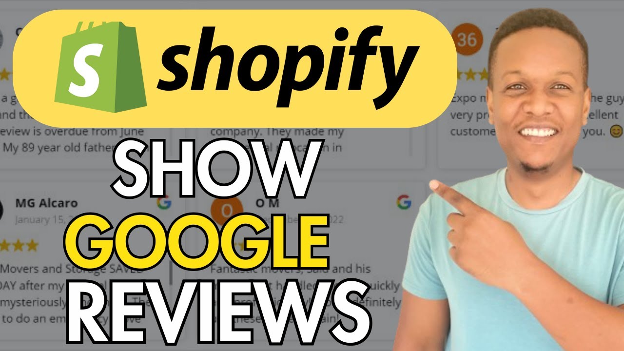 How To Show Google Reviews On Shopify Website(FULL GUIDE) - YouTube