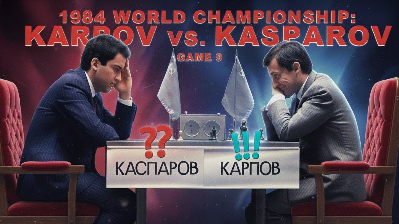 Karpov's Masterclass in Torture | WCC 1984 Game-9 
