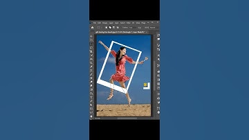 Polaroid effect in photoshop #shorts