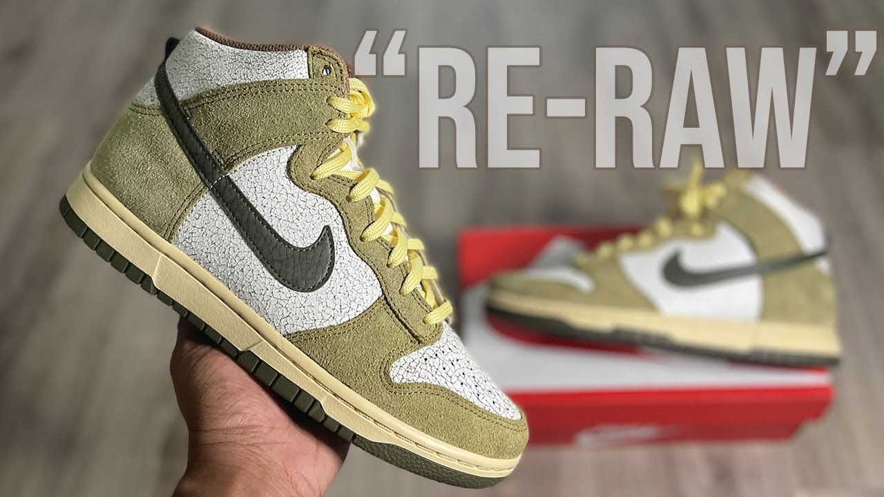 Navidad Por qué no Puñado The Nike Dunk High Re-Raw Coriander Is FIRE!! On Feet Review - YouTube