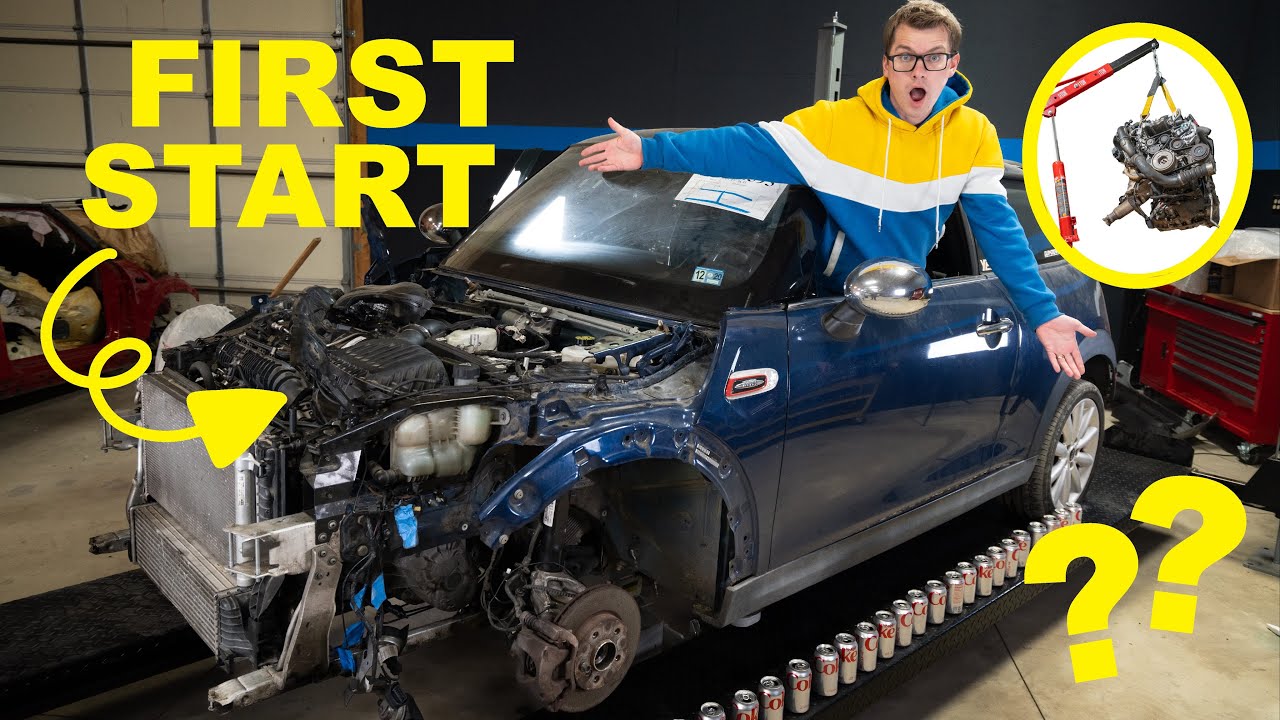 Mini Rocker Convertied Converting my MINI into a COOPER S! - YouTube