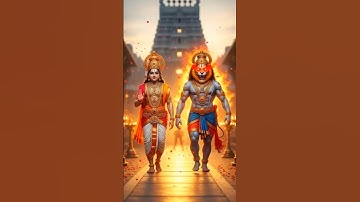 Ayyappa Swamy walking with lord Narasimha 🙏🙏 #ayyappa #ayyappan #ayyappaswamy #narsimha #shorts #om