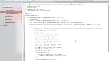 iOS Animation with Swift Api Calls & Weather Forecast Data class 49