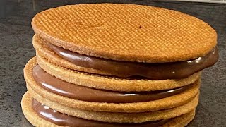 حلوة جافة سهلة بكارامال القهوة تهبل تهبل caramel sandwich cookies