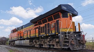 Conoce las Locomotoras Mas Modernas! BNSF GE ET44C4 3969