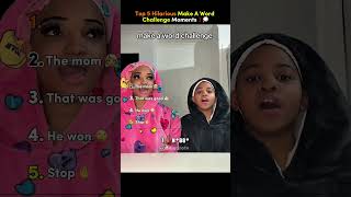 Top 5 Hilarious Make A Word Challenge Moments (Crazy Letter Mix-Ups!) 🤯⁉️