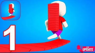 Bridge Race Part 1 Level 1 - 3 New Update Gameplay by Supersonic Studios LTD