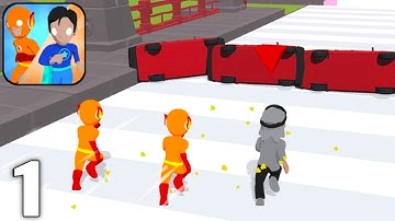 Super Hero Run 3D - Gameplay Walkthrough Part 1 All Levels 1-20 (Android & iOS)