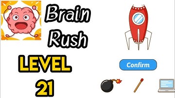 Brain Rush Level 21 Gameplay Solution