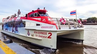 опробовать таиландскую лодку Hop-On Hop-Off в Бангкоке | Chao Phraya Tourist Boat