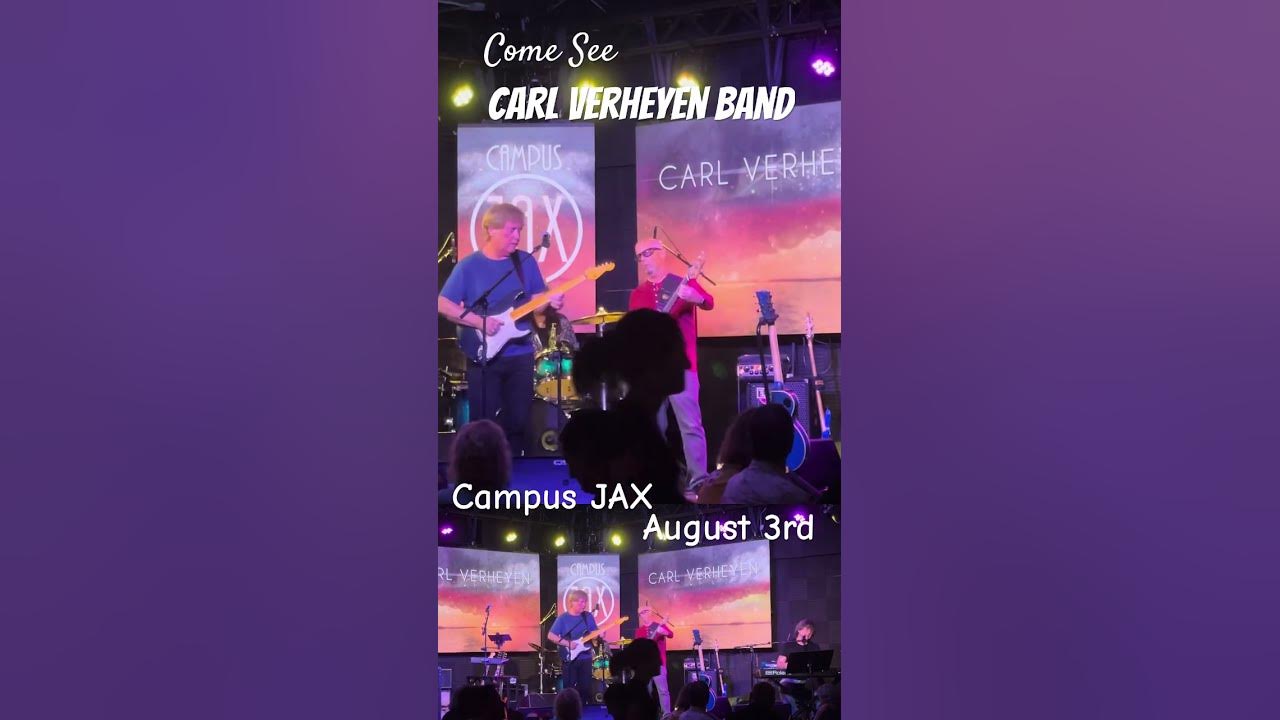 Carl Verheyen Band returns to Campus JAX August 3rd! Secured your seats now! Carl Verheyen Band returns to Campus JAX August 3rd! Secured your seats now!