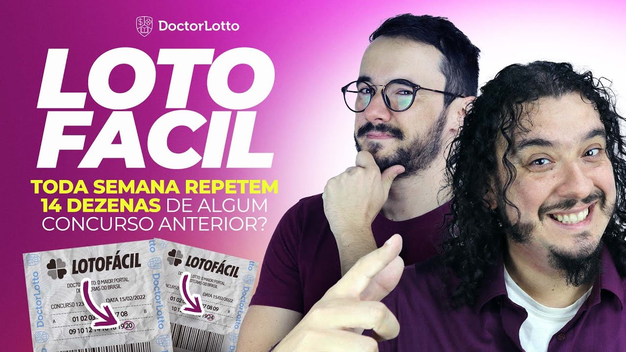 Lotofácil: toda semana repete 14 dezenas de algum concurso anterior?