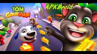Talking Tom Gold Run v1.4.3.683 para #Android - Juego de Accion - #Gameplay screenshot 1