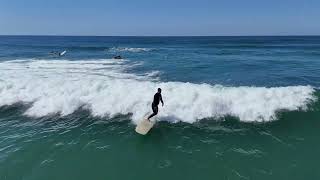 April 8 2024 Complete Raw Unedited Drone Surfing Footage from Tourmaline Surf Park Morning