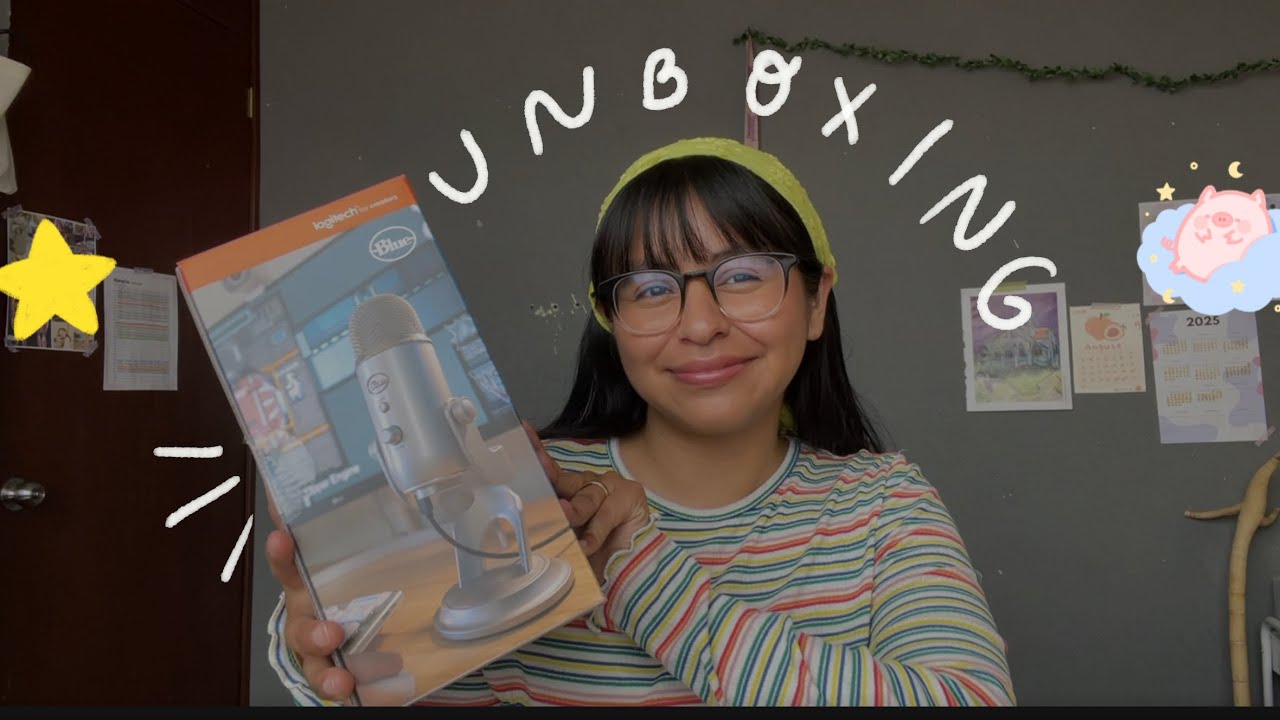 asmr ♡ unboxing nuevo microfono Blue Yeti | poly asmr