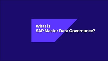 Central Governance, Consolidation, and Data Quality Management in SAP Master Data Governance | Demo
