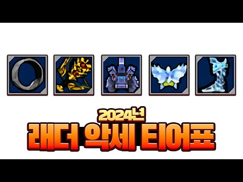 2024년 겟앰프드 <strong>래더</strong> 악세 티어표