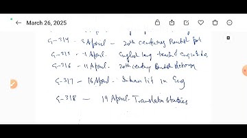 MA 2ND YEAR PRIVATE ENGLISH PAPER DATESHEET, CCSU #maenglish