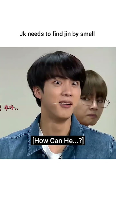 JUNGKOOK NEEDS TO FIND JIN BY SMELL #jinkook #kookjin #jinkookmoments #jinkookbts