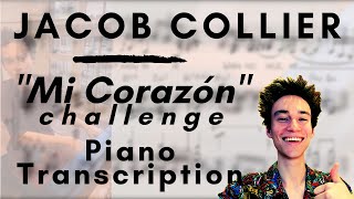 Jacob Collier - Mi Corazón Challenge (Transcription)