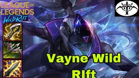 [LMHT Tốc Chiến] Vayne solo rank #12 wild rift