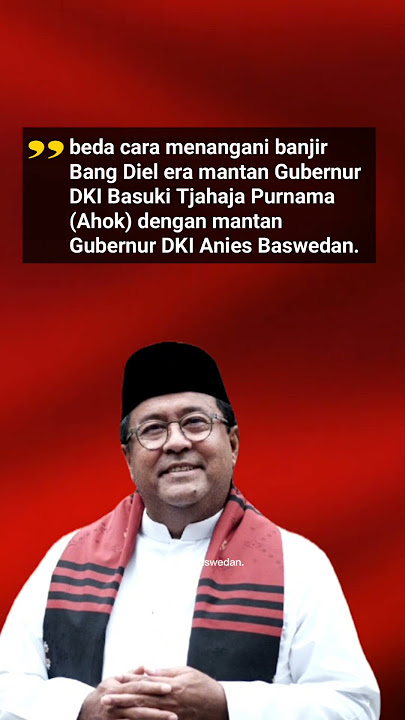 Bang Doel punya cara sendiri mrlengatasi banjir #pramonoanung  #ranokarno  #shorts