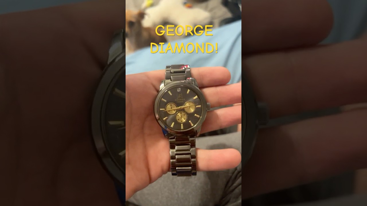George Diamond Watch!!!!!