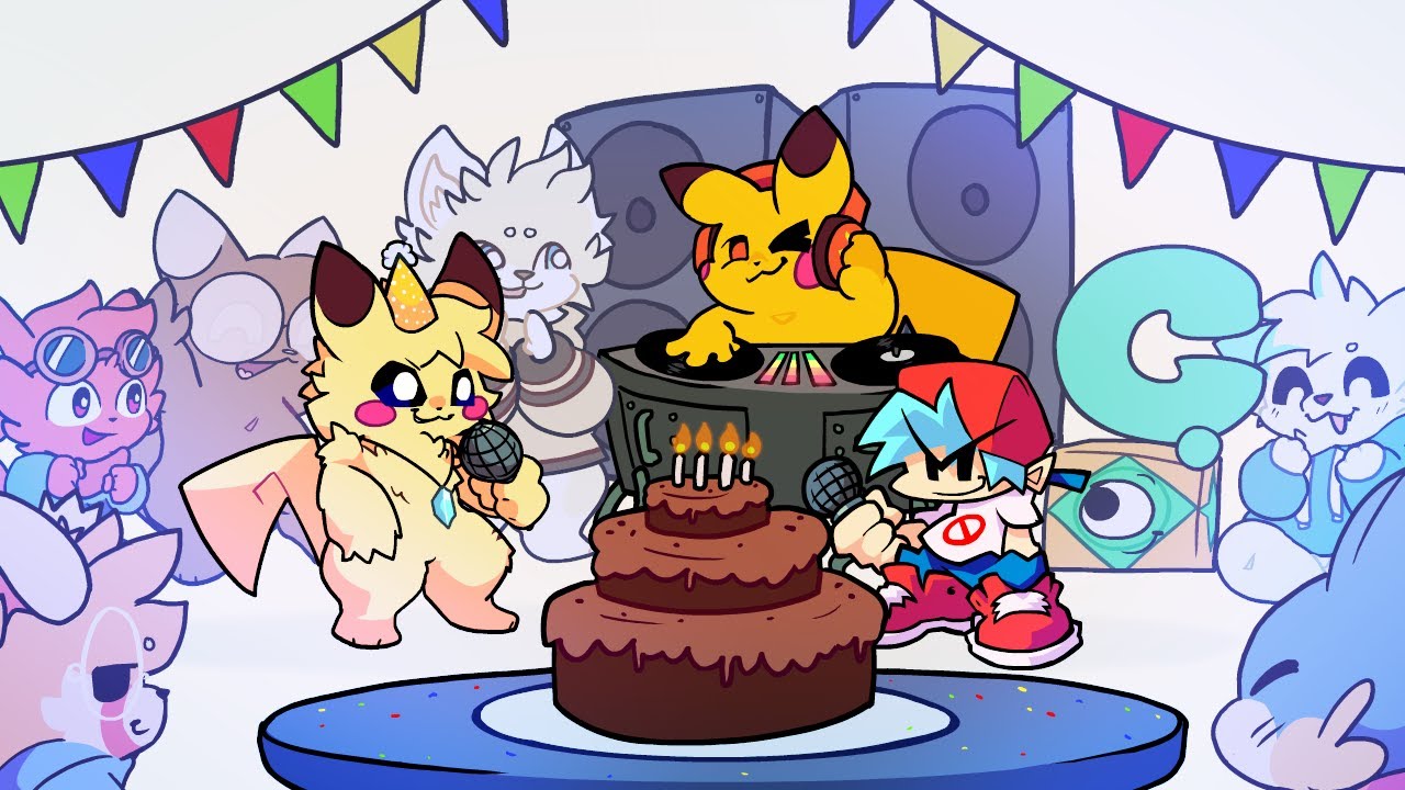 BIRTHDAY | FNF Mod for @mastergaming12500  ​