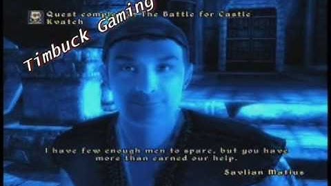 Oblivion: Sub-Quest - Battle for Castle Kvatch