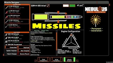 Nebulous Fleet Command- MISSILE Tutorial/Indepth Conversation 💣🎇🎆
