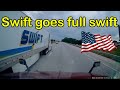 A Day in The Life of an American Truck Driver - Road Rage, Brake Check, Car Crash, Instant Karma USA