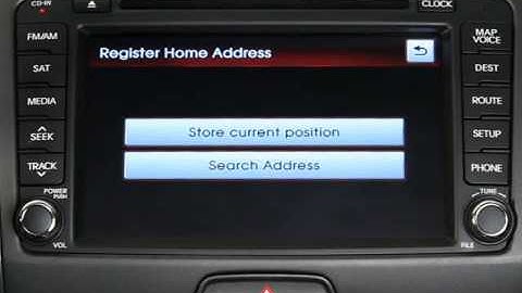 How to setup your My Places area in your Kia