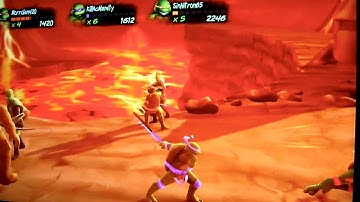 TMNT:Turtles in Time Re-Shelled Level 4