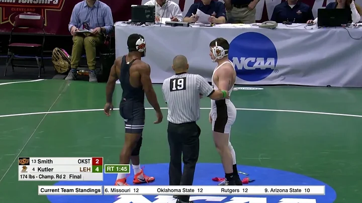 2018 NCAA Wrestling 174lbs: Jordan Kutler (Lehigh)...