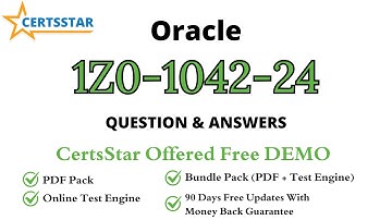 1Z0-1042-24 sample Questions | Oracle Cloud Infrastructure 2024 Application Integration Professional