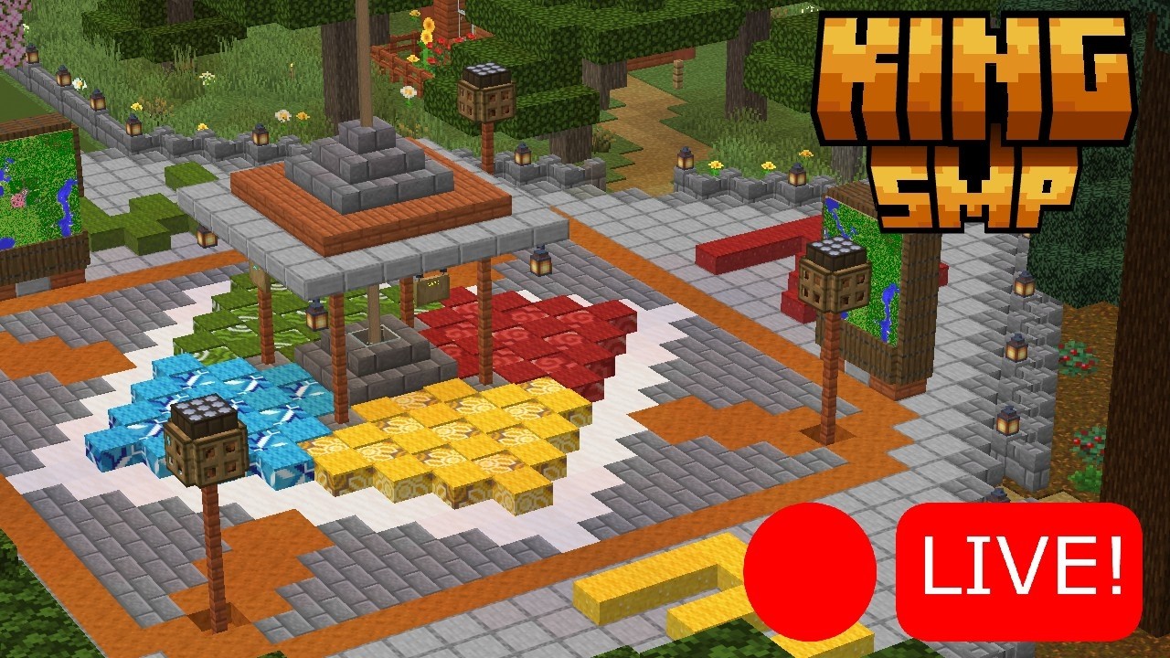 🔴LIVE! - Playing on my Minecraft Server, King SMP! w/ You Guys! - YouTube