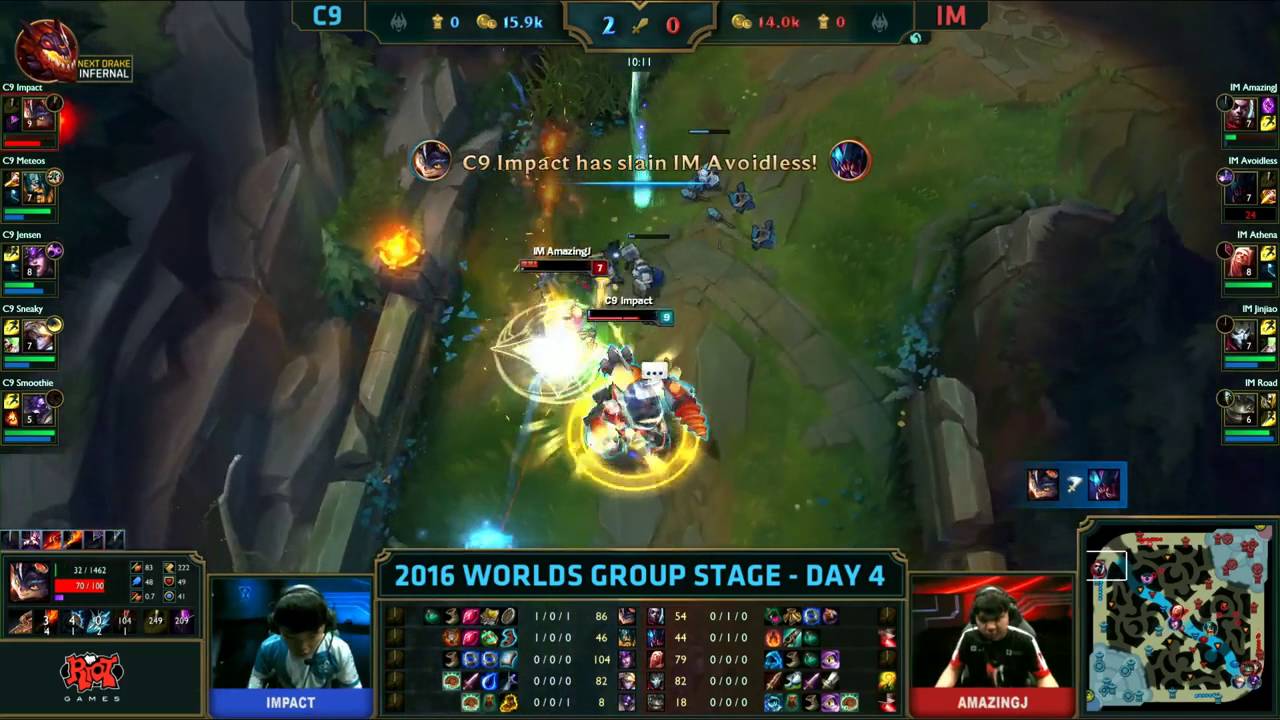 World Championship - C9 Vs. IM - Top Die Jungle Die
