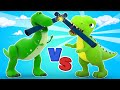 Zabawka Dinozaur vs Prawdziwy Dinozaur!   | InvenTom Wynalazca | Car City World App